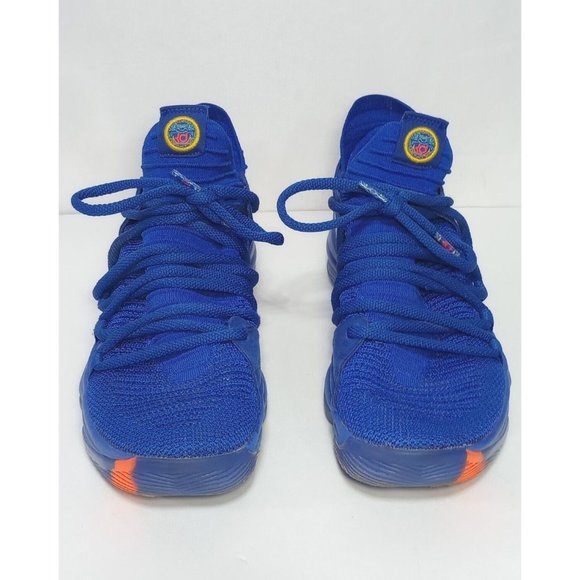 Nike Other - Nike KD 10 City Edition Basketball Shoes Mens 7.5 Blue Chinatown 897815-402 RARE